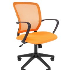 Кресло для оператора CHAIRMAN 698 (ткань/сетка TW - оранжевый) в Перми - perm.mebel24.online | фото 1