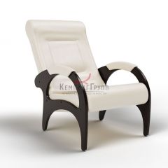 Кресло для отдыха Римини 19-К-КР (экокожа/венге) КРЕМ в Перми - perm.mebel24.online | фото