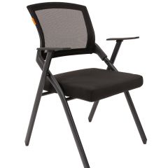 Кресло для посетителей CHAIRMAN NEXX (ткань стандарт черный/сетка DW-01) в Перми - perm.mebel24.online | фото