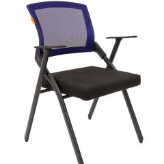 Кресло для посетителей CHAIRMAN NEXX (ткань стандарт черный/сетка DW-61) в Перми - perm.mebel24.online | фото
