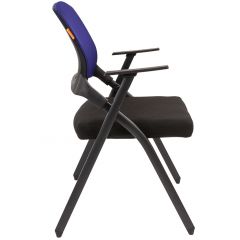 Кресло для посетителей CHAIRMAN NEXX (ткань стандарт черный/сетка DW-61) в Перми - perm.mebel24.online | фото 3