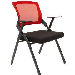 Кресло для посетителей CHAIRMAN NEXX (ткань стандарт черный/сетка DW-69) в Перми - perm.mebel24.online | фото