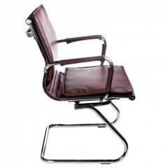 Кресло для посетителя Бюрократ CH-993-Low-V/Brown коричневый в Перми - perm.mebel24.online | фото 2