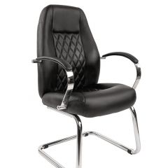 Кресло для посетителя CHAIRMAN 950 V Черное в Перми - perm.mebel24.online | фото 1