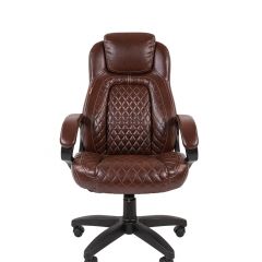 Кресло для руководителя  CHAIRMAN 432 (Экокожа коричневая) в Перми - perm.mebel24.online | фото 2