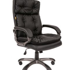 Кресло для руководителя  CHAIRMAN 442 (экокожа черная) в Перми - perm.mebel24.online | фото 2