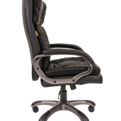 Кресло для руководителя  CHAIRMAN 442 (экокожа черная) в Перми - perm.mebel24.online | фото 3