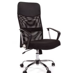 Кресло для руководителя CHAIRMAN 610 N (15-21 черный/сетка черный) в Перми - perm.mebel24.online | фото 1