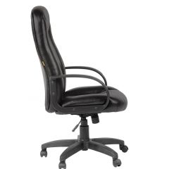 Кресло для руководителя  CHAIRMAN 685 (экокожа черный) в Перми - perm.mebel24.online | фото 3