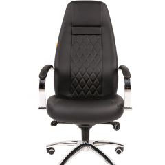 Кресло для руководителя CHAIRMAN 950 (Экокожа) Черное в Перми - perm.mebel24.online | фото 2