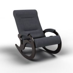 Кресло-качалка Вилла 11-Т-ГР (тканьвенге) ГРАФИТ в Перми - perm.mebel24.online | фото 1