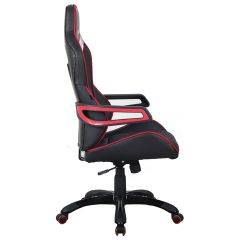Кресло компьютерное BRABIX Nitro GM-001 (ткань/экокожа) черное, вставки красные (531816) в Перми - perm.mebel24.online | фото 6