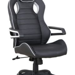 Кресло компьютерное BRABIX "Techno Pro GM-003" (черное/серое, вставки серые) 531814 в Перми - perm.mebel24.online | фото