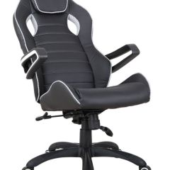 Кресло компьютерное BRABIX "Techno Pro GM-003" (черное/серое, вставки серые) 531814 в Перми - perm.mebel24.online | фото 3