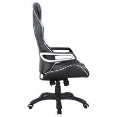 Кресло компьютерное BRABIX Techno Pro GM-003 (экокожа черное/серое, вставки серые) 531814 в Перми - perm.mebel24.online | фото 3