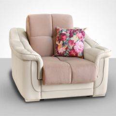 Кресло-кровать + Пуф Кристалл (ткань до 300) НПБ в Перми - perm.mebel24.online | фото 1