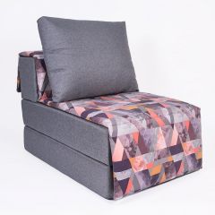 Кресло-кровать бескаркасное Харви (серый-сноу манго) в Перми - perm.mebel24.online | фото 1