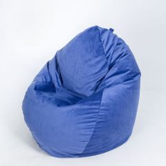 Кресло-мешок Макси (ВЕЛЮР однотонный) 100*h150 в Перми - perm.mebel24.online | фото 3