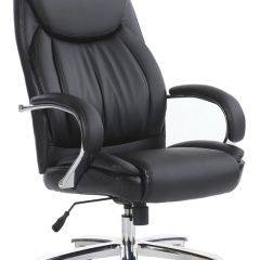 Кресло офисное BRABIX "Advance EX-575" (хром/экокожа/черное) 531825 в Перми - perm.mebel24.online | фото 2
