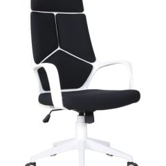 Кресло офисное BRABIX PREMIUM "Prime EX-515" (пластик белый, ткань, черное) 531812 в Перми - perm.mebel24.online | фото