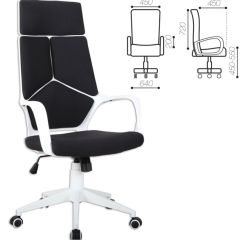 Кресло офисное BRABIX PREMIUM "Prime EX-515" (пластик белый, ткань, черное) 531812 в Перми - perm.mebel24.online | фото 2