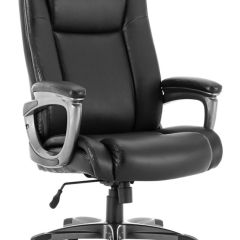 Кресло офисное BRABIX PREMIUM "Solid HD-005" (рециклированная кожа, черное) 531941 в Перми - perm.mebel24.online | фото 1
