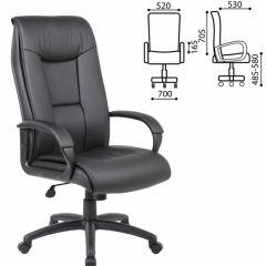 Кресло офисное BRABIX PREMIUM "Work EX-513" (экокожа, черное) 531943 в Перми - perm.mebel24.online | фото 2