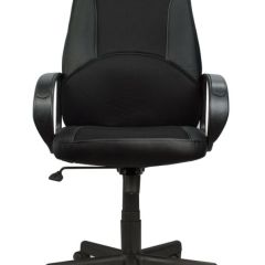 Кресло офисное BRABIX "City EX-512" (кожзам черный, ткань черная) 531407 в Перми - perm.mebel24.online | фото 4