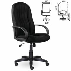 Кресло офисное BRABIX "Classic EX-685" (ткань E, черное) 532024 в Перми - perm.mebel24.online | фото 2