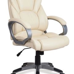 Кресло офисное BRABIX "Eldorado EX-504", экокожа, бежевое, 531167 в Перми - perm.mebel24.online | фото 1