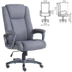 Кресло офисное BRABIX "Solid HD-005" (ткань/серое) 531823 в Перми - perm.mebel24.online | фото