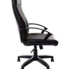 Кресло офисное BRABIX "Trust EX-535" (экокожа/черная/ткань серая) 531383 в Перми - perm.mebel24.online | фото