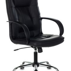 Кресло руководителя Бюрократ T-800N/BLACK черный в Перми - perm.mebel24.online | фото