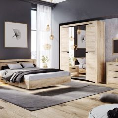 Кровать 1400 парящая с ПМ НКМ Версаль-5 секция №5 в Перми - perm.mebel24.online | фото 2