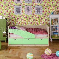 Кровать Бабочки (Салатовый матовый) 1600 в Перми - perm.mebel24.online | фото