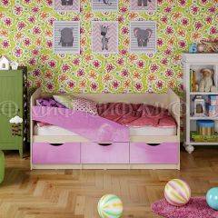 Кровать Бабочки (Сиреневый металлик) 1600 в Перми - perm.mebel24.online | фото 1
