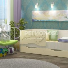 Кровать Дельфин-2 МДФ (фасад 3D) 1600 в Перми - perm.mebel24.online | фото 1