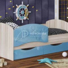 Кровать Дельфин-3 МДФ (фасад 3D) 1600 в Перми - perm.mebel24.online | фото 3