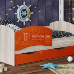 Кровать Дельфин-3 МДФ (фасад 3D) 1600 в Перми - perm.mebel24.online | фото 9