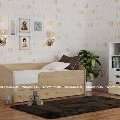 Кровать детская Панда + борт + 2 ящика (1000) в Перми - perm.mebel24.online | фото