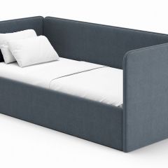 Кровать-диван Leonardo 160*70 (Серый) + боковина в Перми - perm.mebel24.online | фото