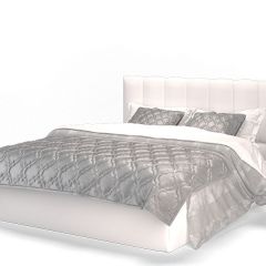 Кровать Элен 1400 + основание (Vega white) белый в Перми - perm.mebel24.online | фото