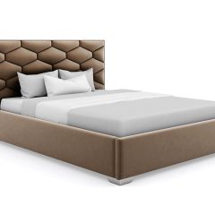 Кровать Коралл интерьерная +основание (80х200) в Перми - perm.mebel24.online | фото 11