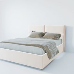 Кровать Корсика с ПМ 800 (экокожа белая) в Перми - perm.mebel24.online | фото 2