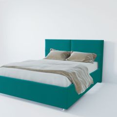 Кровать Корсика с ПМ 800 (велюр бирюзовый) в Перми - perm.mebel24.online | фото 2