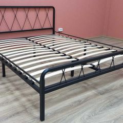 Кровать "Клэр" КМД18 Черная (900*2000) (ножки-черные) в Перми - perm.mebel24.online | фото 3