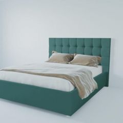 Кровать Венеция без основания 1200 (велюр бирюзовый) в Перми - perm.mebel24.online | фото