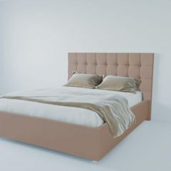 Кровать Венеция без основания 800 (велюр серый) в Перми - perm.mebel24.online | фото 1