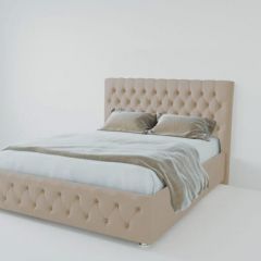Кровать Версаль 800 без основания (велюр светло серый​​​​​​​) в Перми - perm.mebel24.online | фото