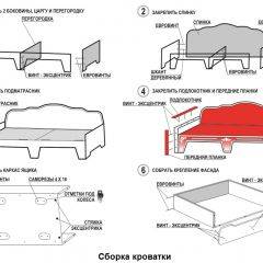 Кровать Фея 1600 с двумя ящиками в Перми - perm.mebel24.online | фото 21